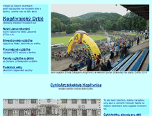Tablet Screenshot of drticbike.cz